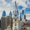 Philadelphia Skyline Diamond Painting