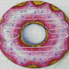 Pink Donut Diamond Painting