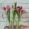 Pink Tulips Diamond Painting