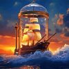 Pirate Ship Diamond Painting