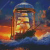 Pirate Ship Diamond Painting