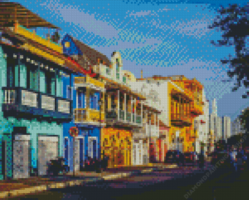 Santa Marta City Diamond Painting