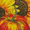 Sunflowers And Pumpkin Diamond Painting