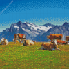 Swiss Cow Diamond Painting