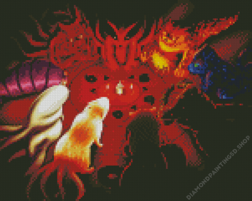 Tailed Beasts Diamond Painting