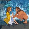 Tarzan And Jane Diamond Painting