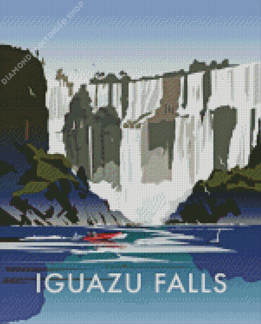 The Iguazu Falls Diamond Painting