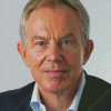 Tony Blair Diamond Painting