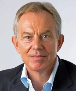 Tony Blair Diamond Painting