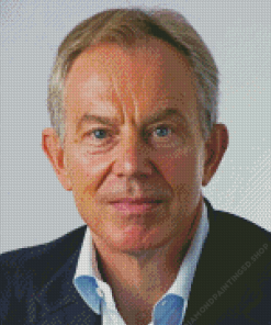 Tony Blair Diamond Painting