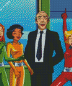 Totally Spies Diamond Painting