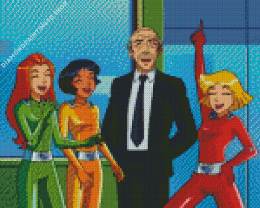 Totally Spies Diamond Painting