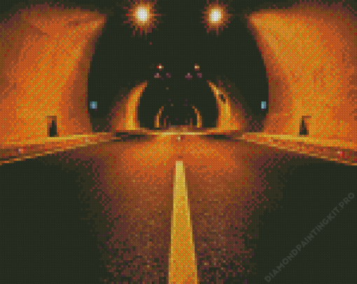 Tunnel Diamond Painting