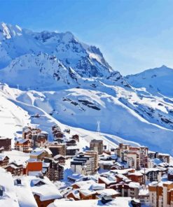 Val Thorens Diamond Painting