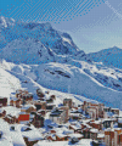 Val Thorens Diamond Painting