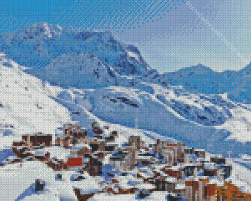 Val Thorens Diamond Painting