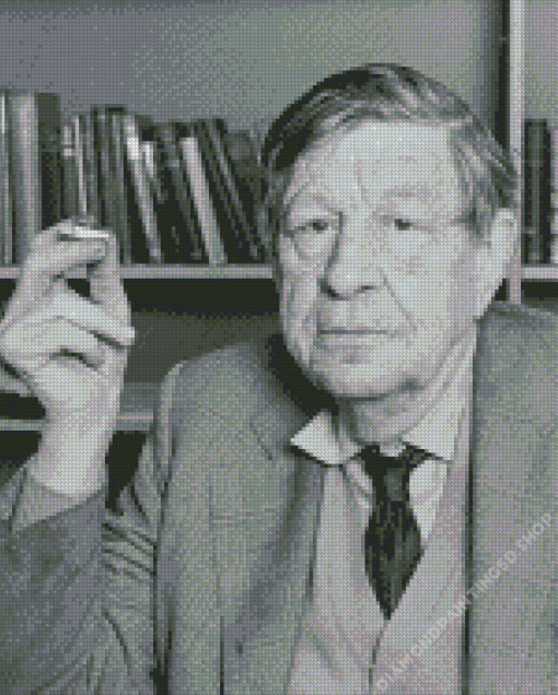 W H Auden Diamond Painting