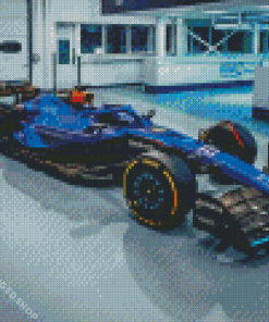 Williams F1 Car Diamond Painting