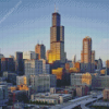 Willis Tower Diamond Painting