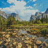 Yosemite Valley Diamond Painting