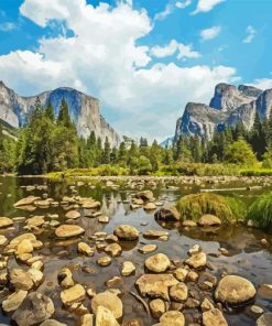 Yosemite Valley Diamond Painting