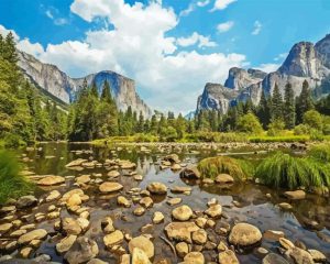 Yosemite Valley Diamond Painting