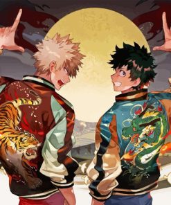 Bakugo And Deku Diamond Painting