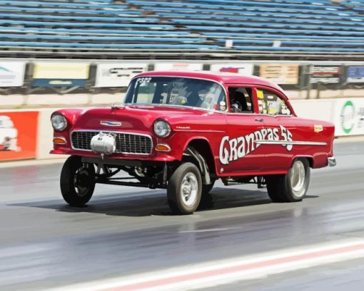 Gasser Car Diamond Painting