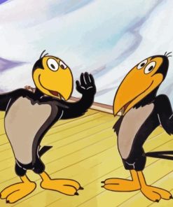 Heckle And Jeckle Diamond Painting