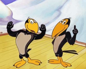 Heckle And Jeckle Diamond Painting