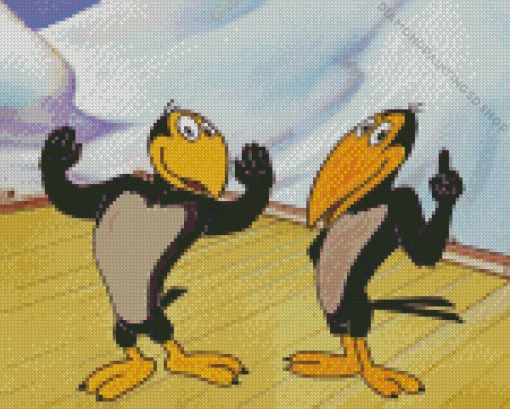 Heckle And Jeckle Diamond Painting