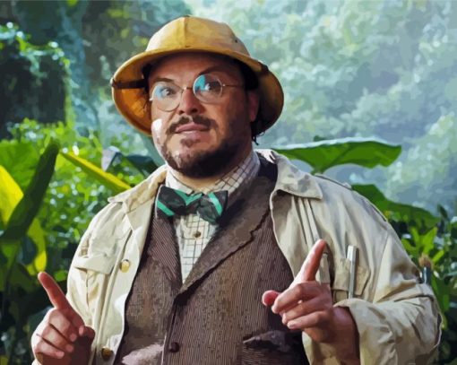 Jack Black Jumanji Diamond Painting