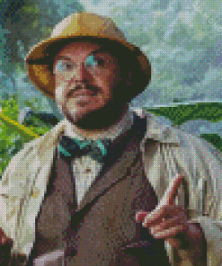 Jack Black Jumanji Diamond Painting