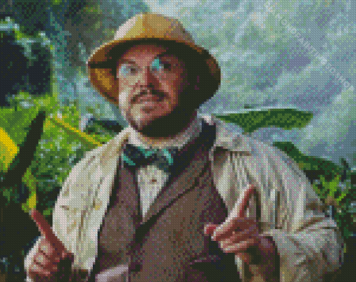 Jack Black Jumanji Diamond Painting