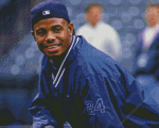 Ken Griffey Jr Diamond Painting