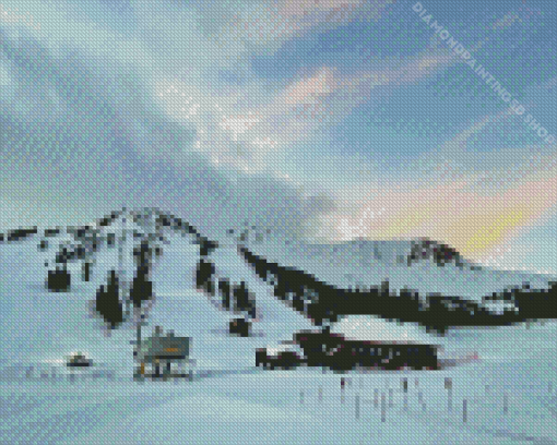 Mammoth Mountain Diamond Painting