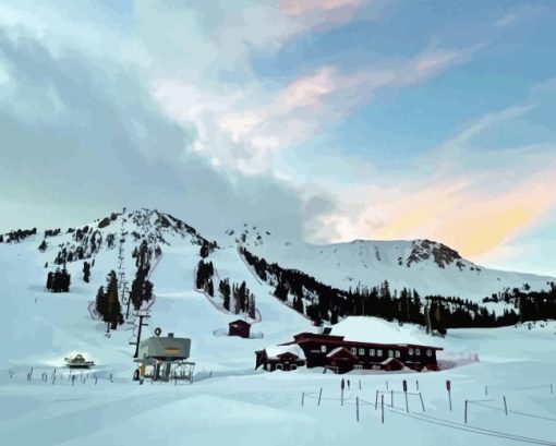 Mammoth Mountain Diamond Painting