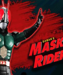 Masked Rider Diamond Painting