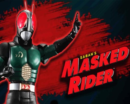 Masked Rider Diamond Painting