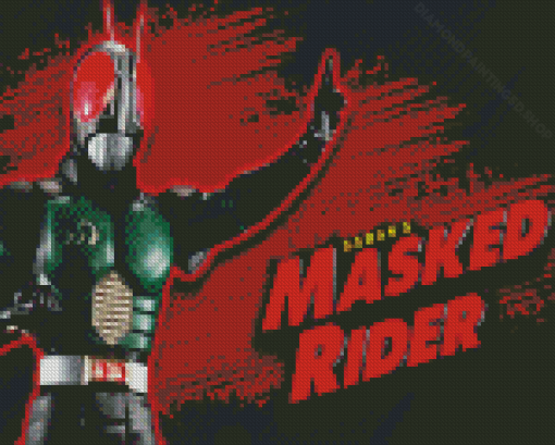 Masked Rider Diamond Painting