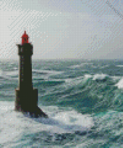 Phare De La Jument Diamond Painting