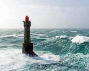 Phare De La Jument Diamond Painting