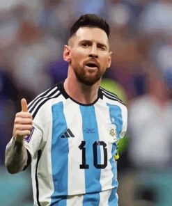 Footballer Leo Messi Diamond Painting