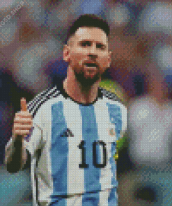 Footballer Leo Messi Diamond Painting