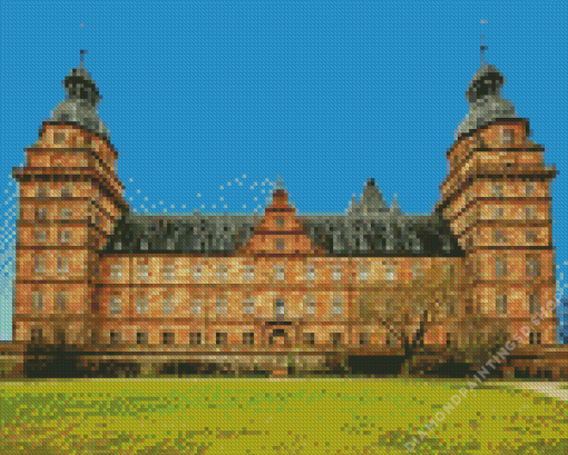 Aschaffenburg Castle Diamond Painting