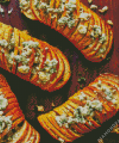 Baguette Garlic Diamond Painting