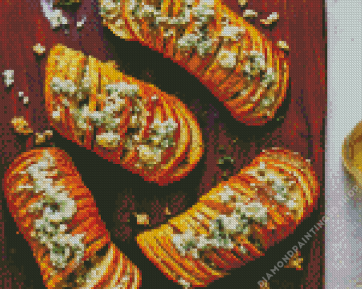 Baguette Garlic Diamond Painting