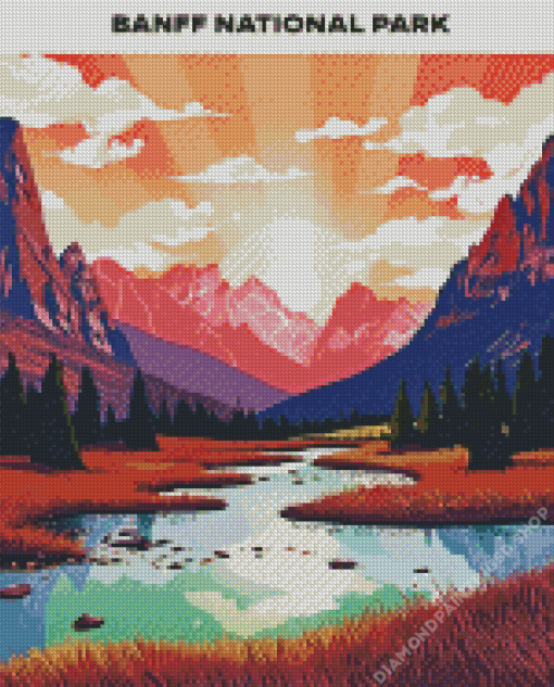 Banff National Park Diamond Painting