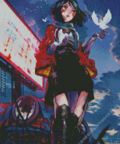 Battle Angel Alita Diamond Painting