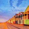 Beach Huts Diamond Painting